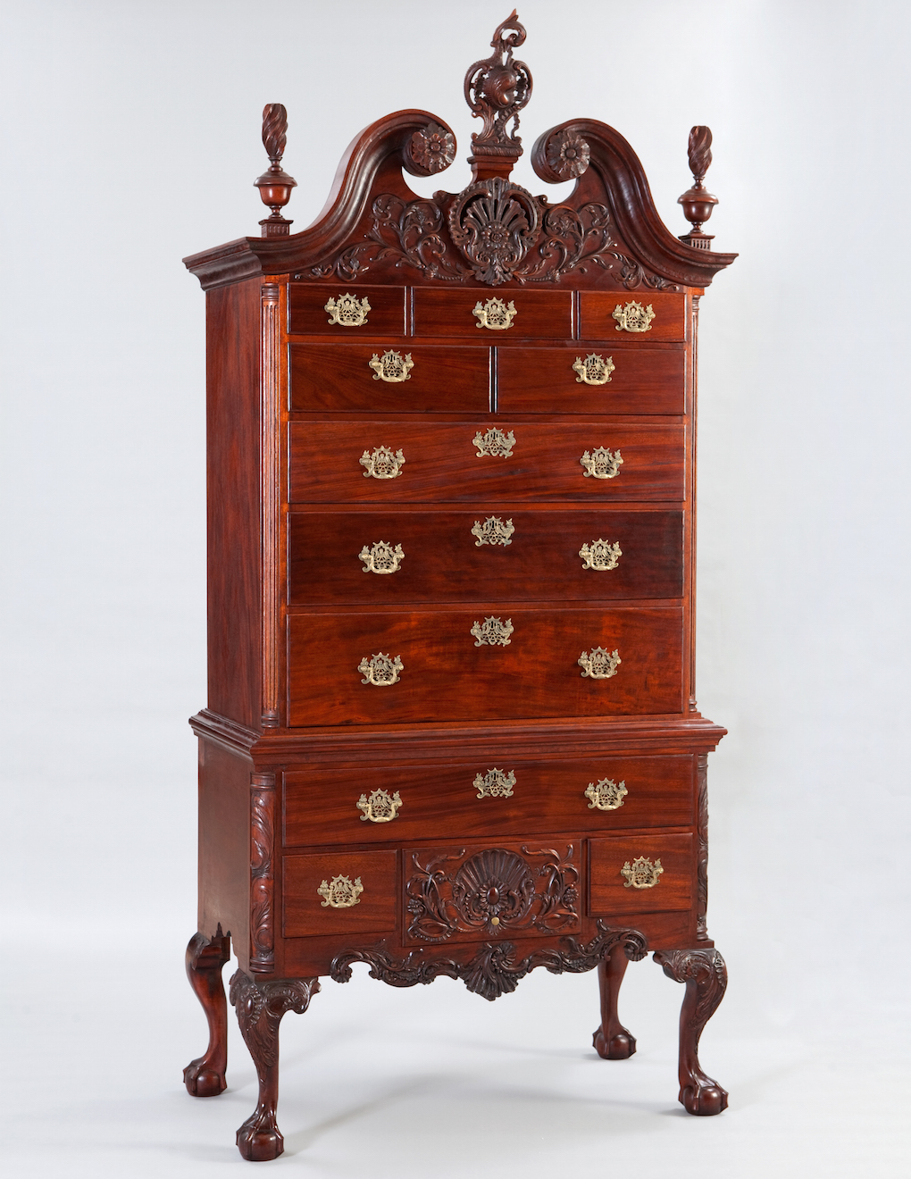 Reproduction 18th Century Queen Anne And Chippednale Furniture